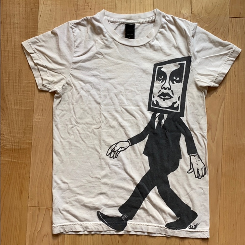 Vintage Obey Clothing T-shirt Shepard Fairey